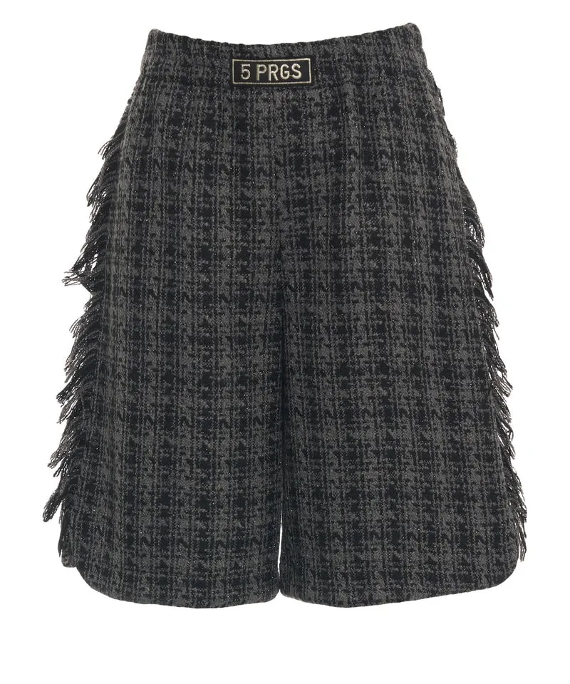Pantaloncini con dettagli con frange