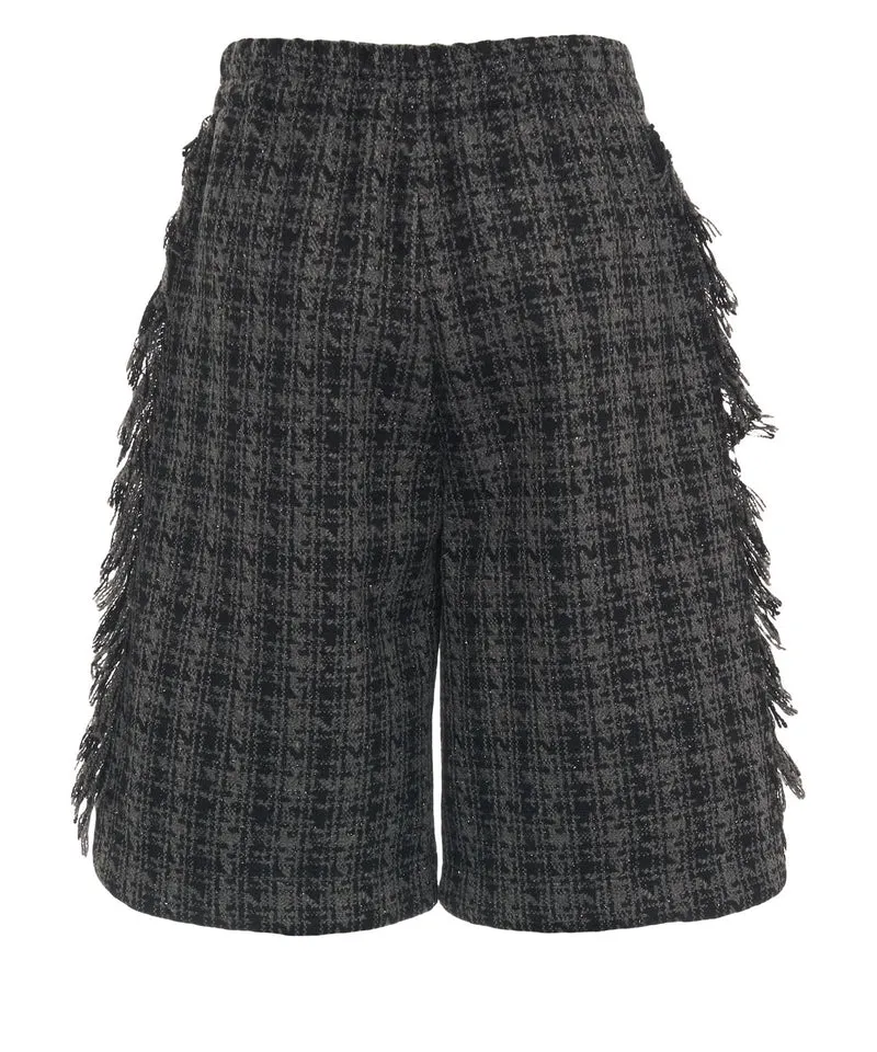 Pantaloncini con dettagli con frange