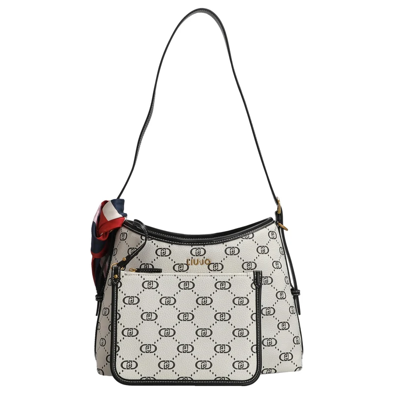 Liu Jo Selda Hobo - Bolso de hombro M 29 cm (cream)