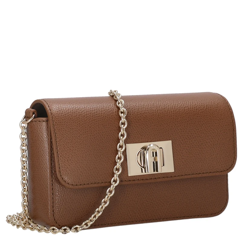 Furla 1927 Mini - Bolso bandolera 17 cm (cognac h)