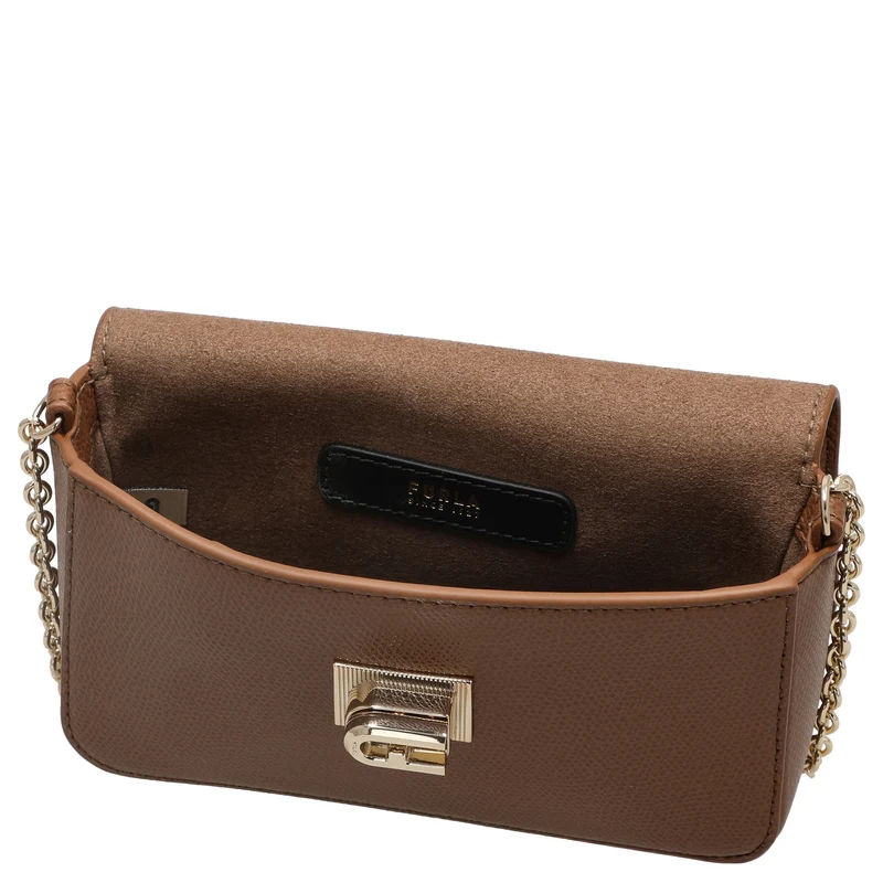 Furla 1927 Mini - Bolso bandolera 17 cm (cognac h)