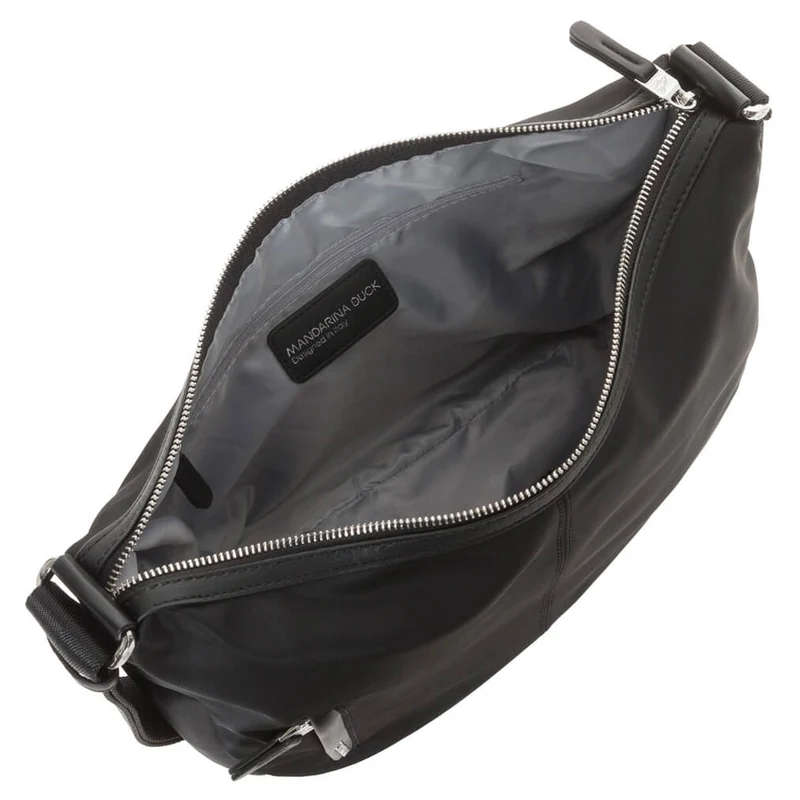 Mandarina Duck Hunter Hobo - Bolso bandolera 36 cm (black)