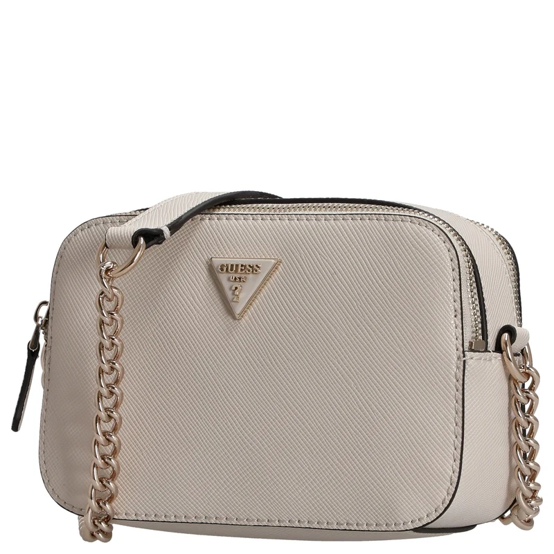 Guess Noelle II Camera - Bolso bandolera 20 cm (bone)