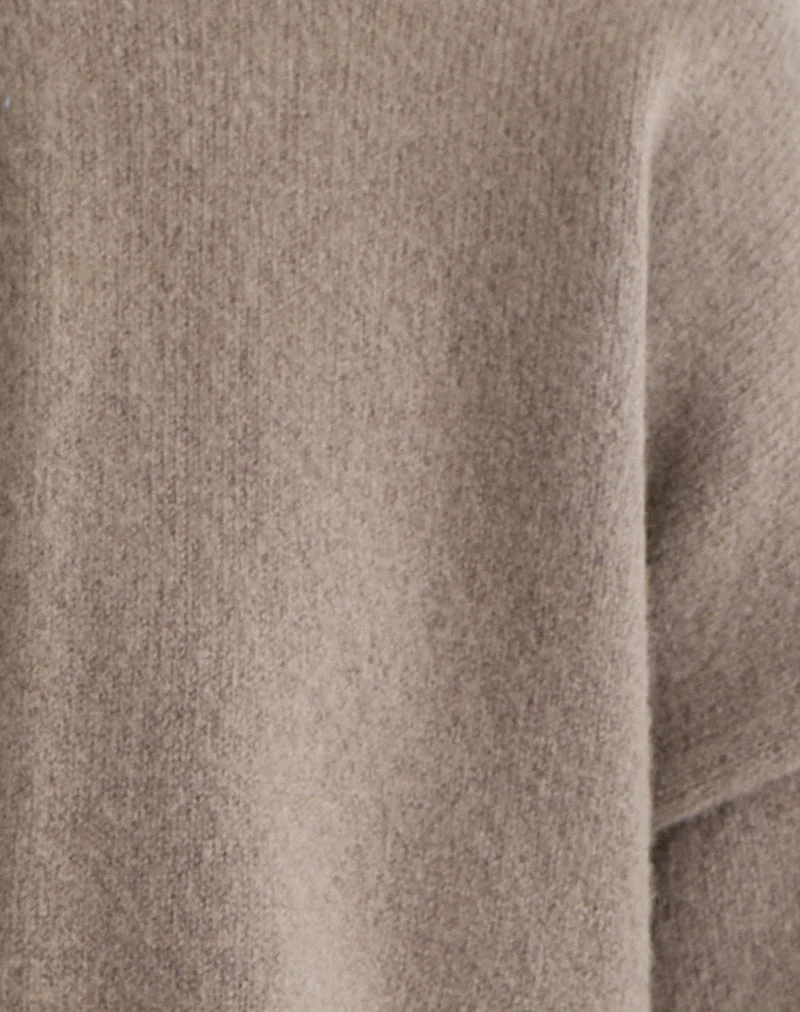 Maureen Strickjacke in Taupe
