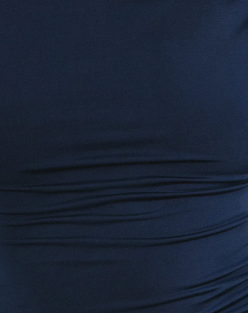Yeseo Slinky Tank-Top in Marineblau