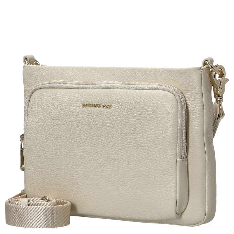 Mandarina Duck Mellow Leather - Bolso bandolera 23 cm (almond)