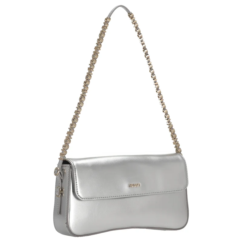 HUGO Syndra LA - Bolso de hombro 25 cm (silver)