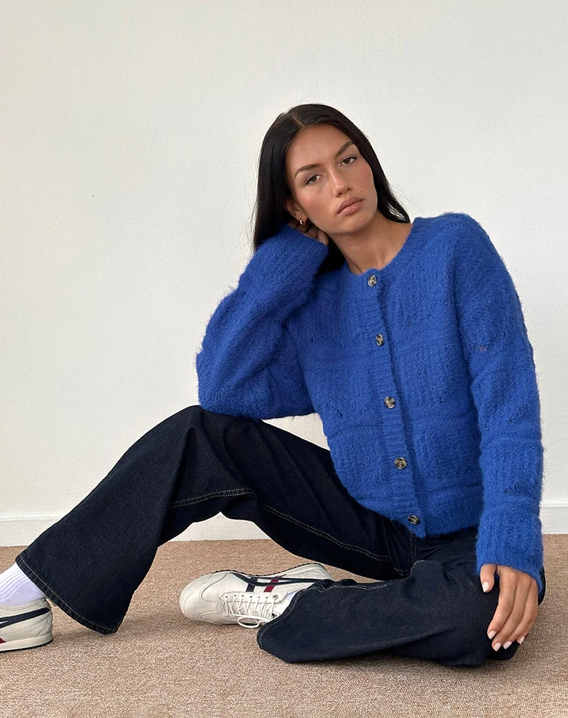 Luciana Strickjacke in Kobaltblau