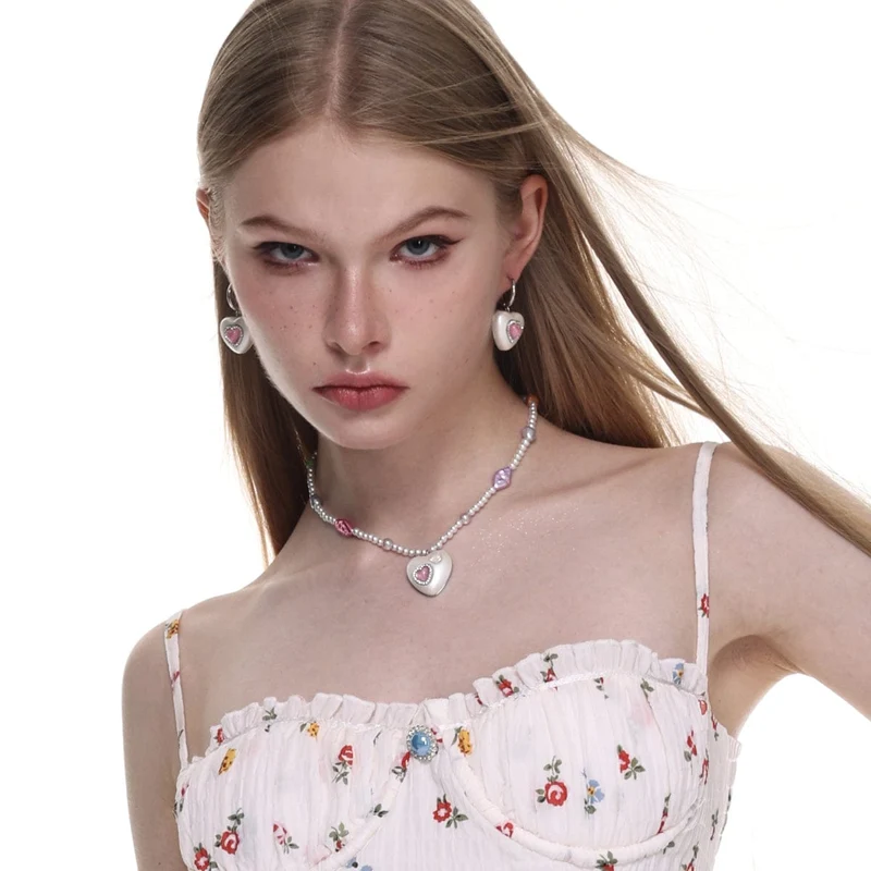 Damen-Ohrringe „Lolita Diamante Heart“.