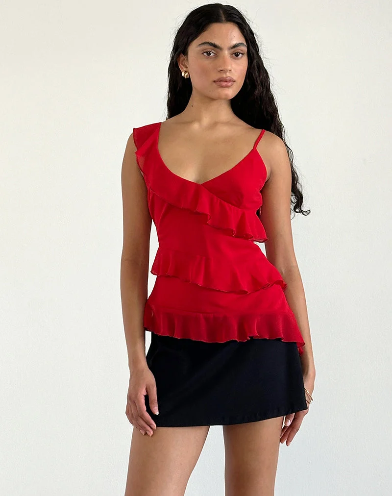 Irani Top in Rot