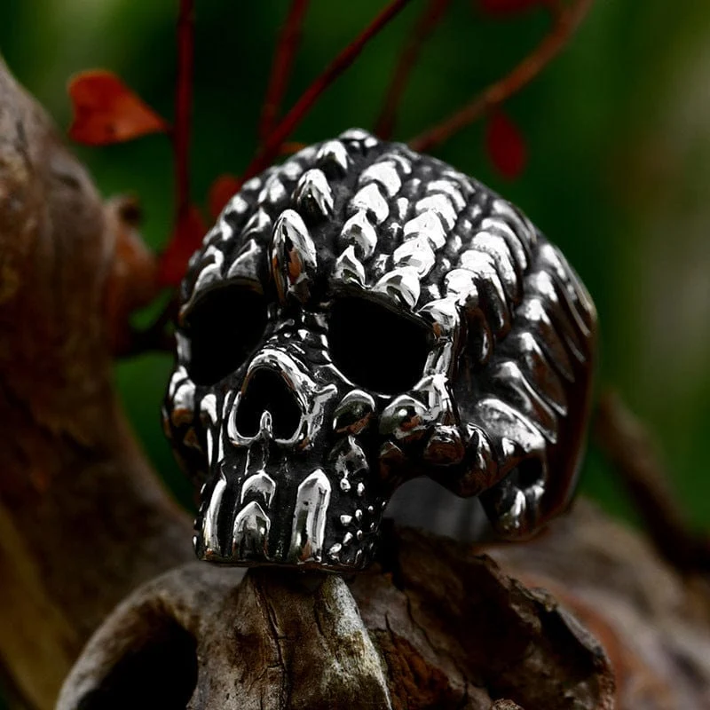 Punk-Skelett-Ring für Herren