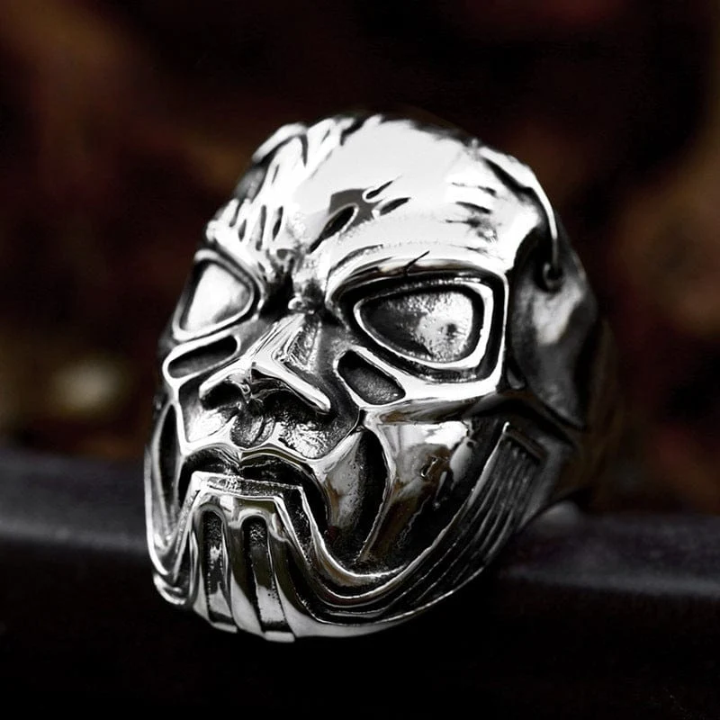 Punk-Skelett-Ring für Herren
