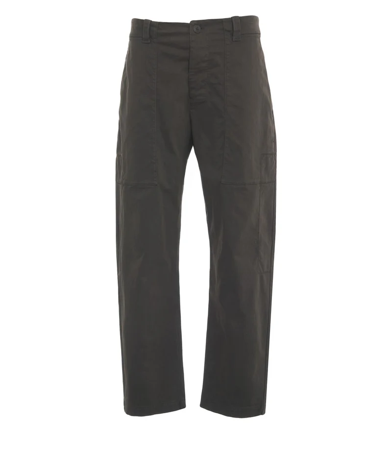 Pantaloni con tasche applicate
