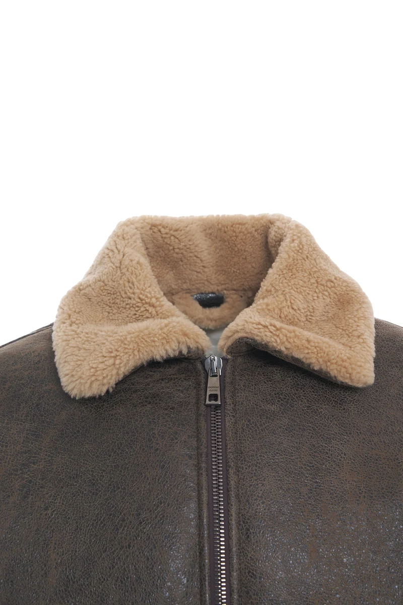 Bomber in montone