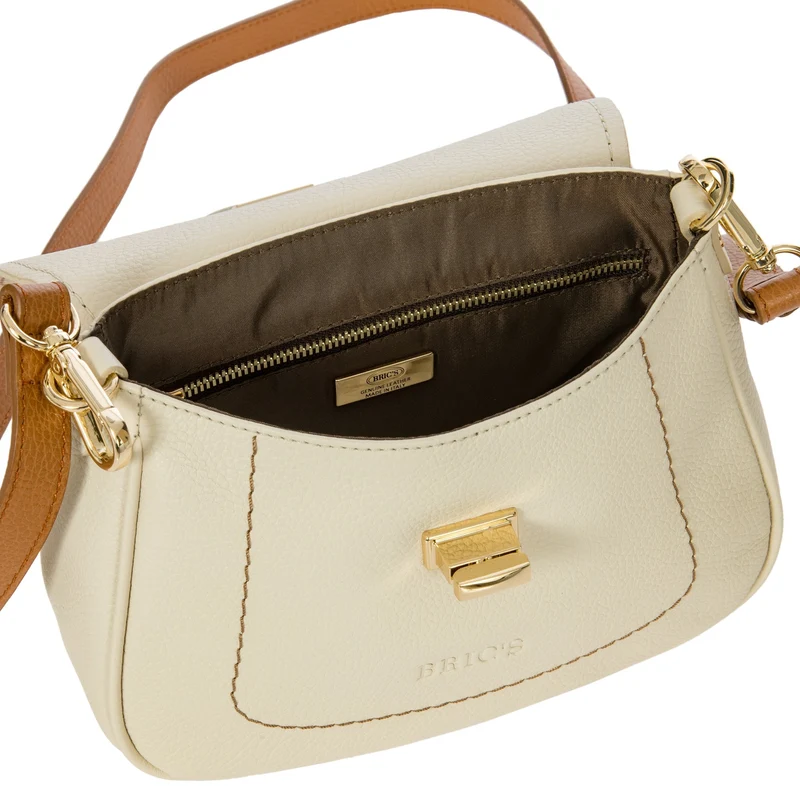Brics Gardenia - Bolso bandolera 23 cm (cream/caramel)