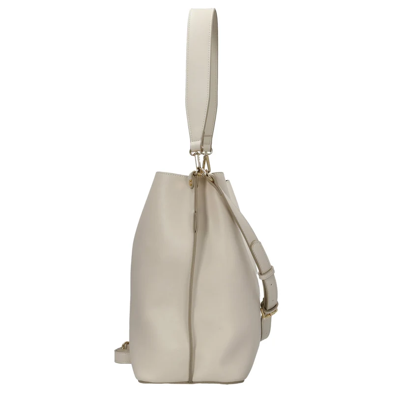 Seidenfelt Lilla Ro Midi Hobo - Bolso de hombro 30 cm (cream)