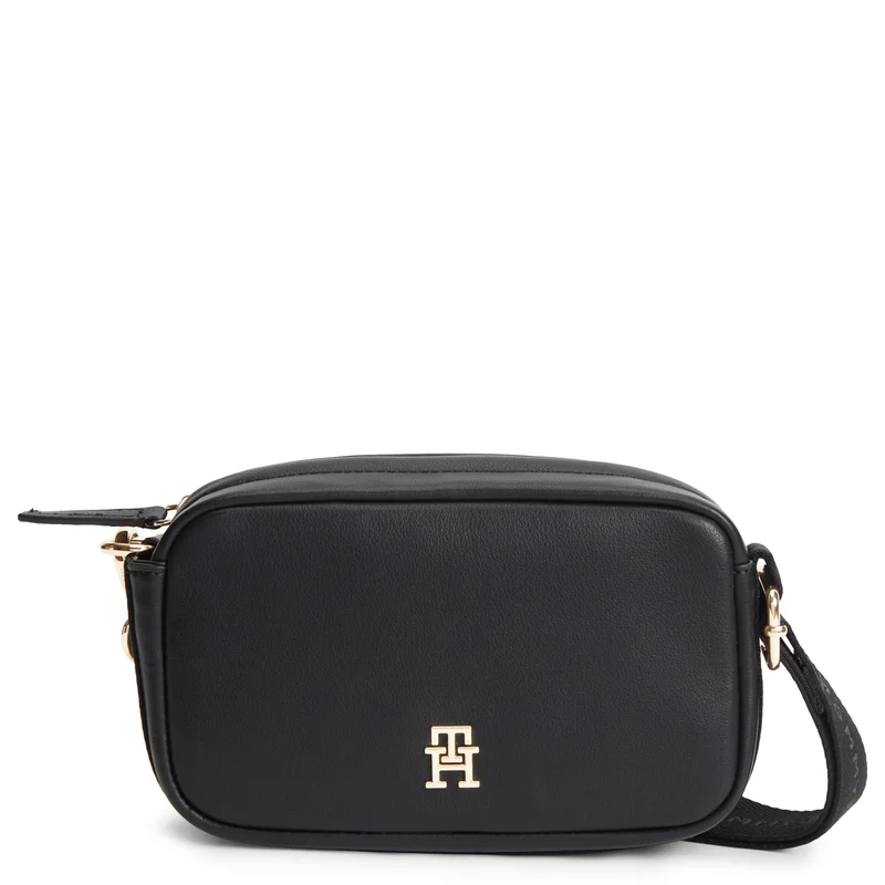 Tommy Hilfiger Logotape Camera Bag - Bolso bandolera 18 cm (black)