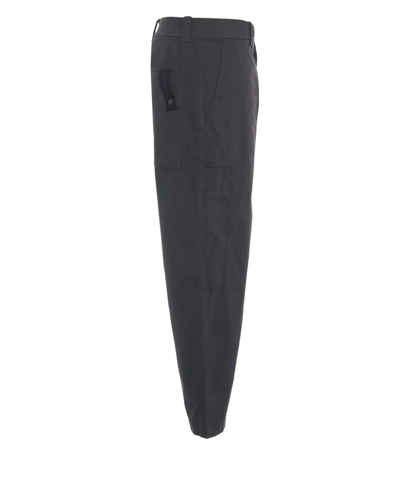 Pantaloni con tasche applicate