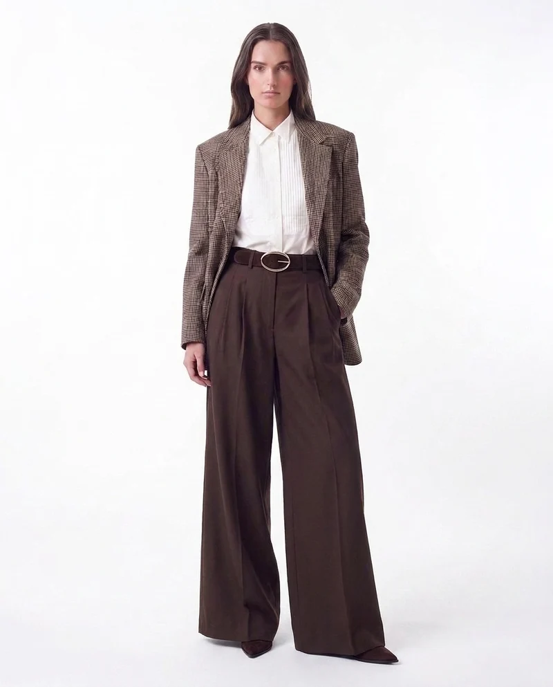 Pantaloni a pieghe 'Frankie'