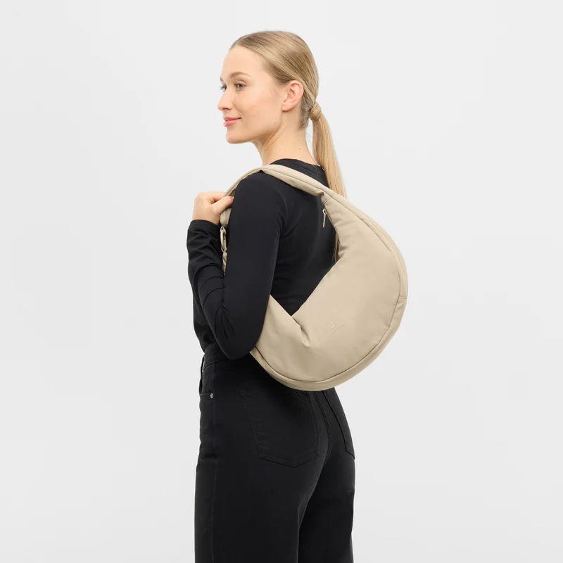 Johnny Urban Lou Large - Bolso bandolera 21 cm (beige)