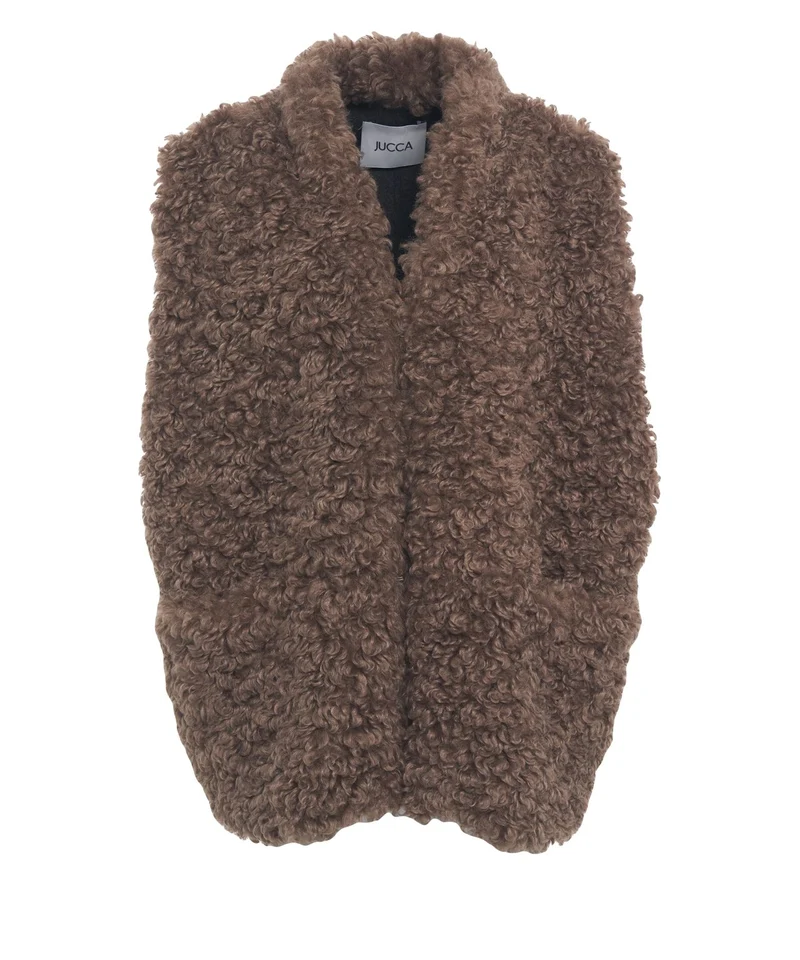 Gilet in ecopelliccia