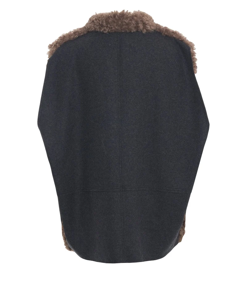Gilet in ecopelliccia