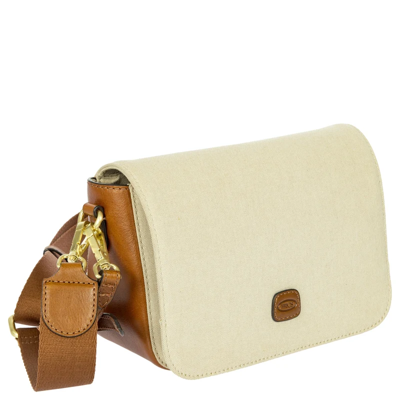 Brics Volterra Trama - Bolso bandolera 23 cm (cappuccino)