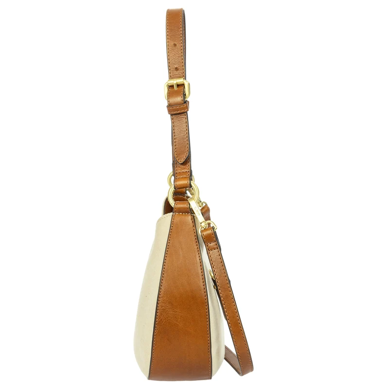 Brics Volterra Trama - Bolso de hombro 29 cm (cappuccino)