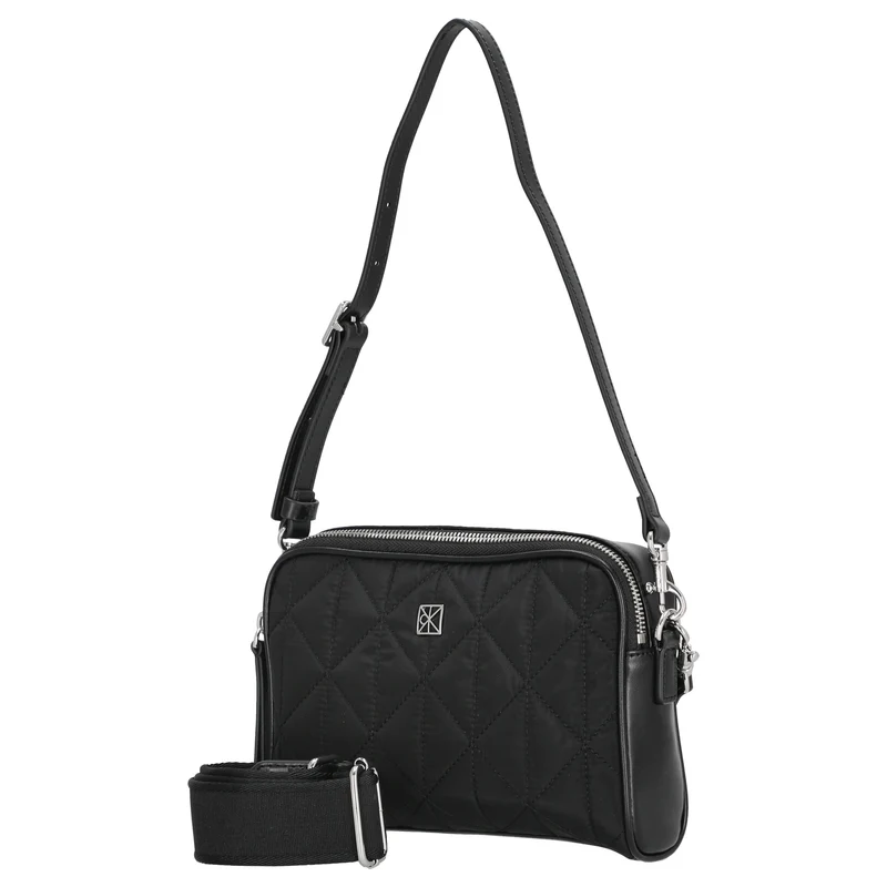 Calvin Klein Quilted Camera - Bolso bandolera (black)