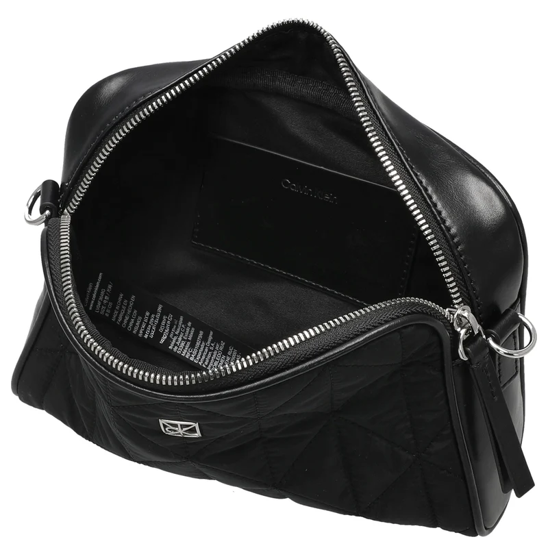 Calvin Klein Quilted Camera - Bolso bandolera (black)