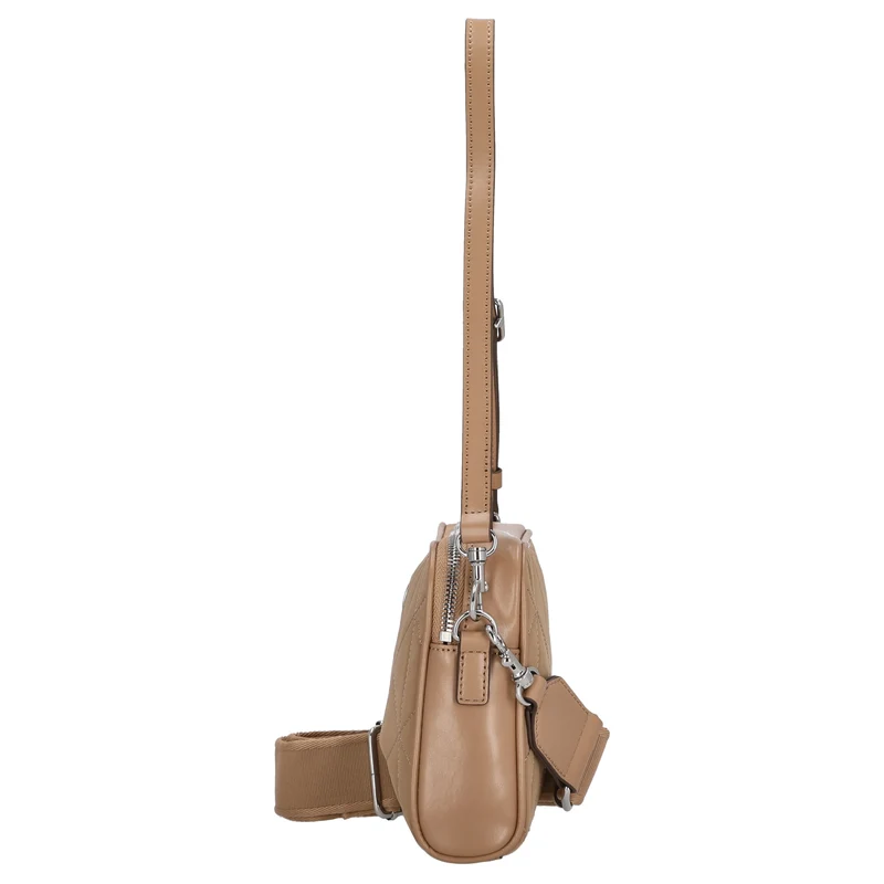 Calvin Klein Quilted Camera - Bolso bandolera (tannin)