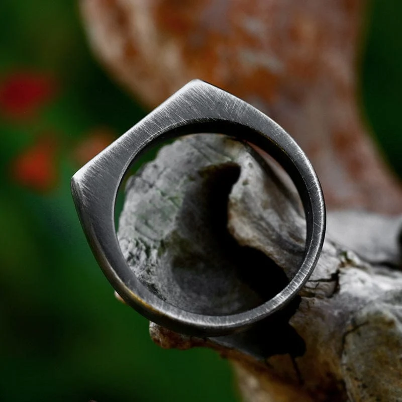 Vintage-Punk-Ring für Herren