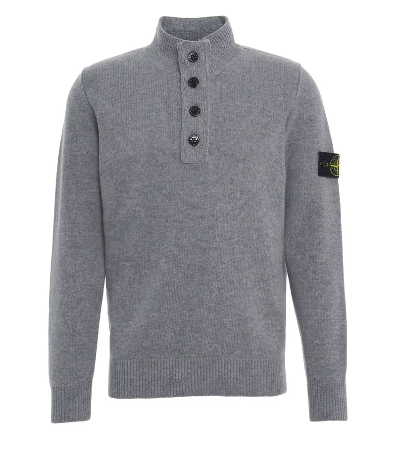 Maglione con collo alto