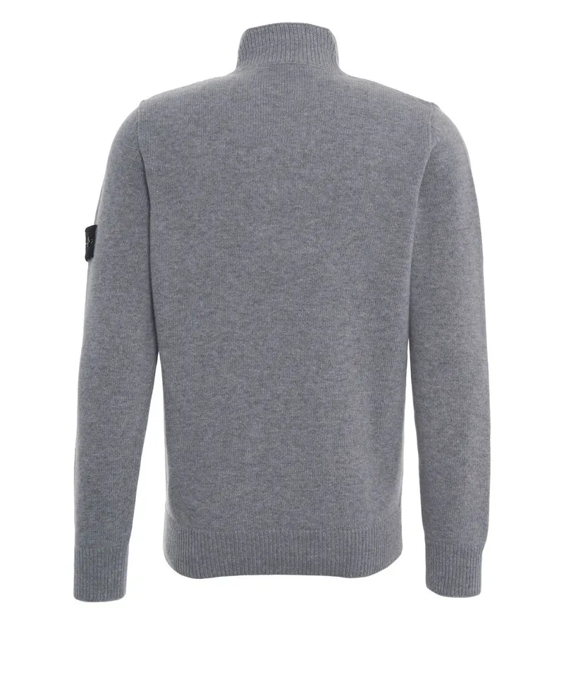 Maglione con collo alto