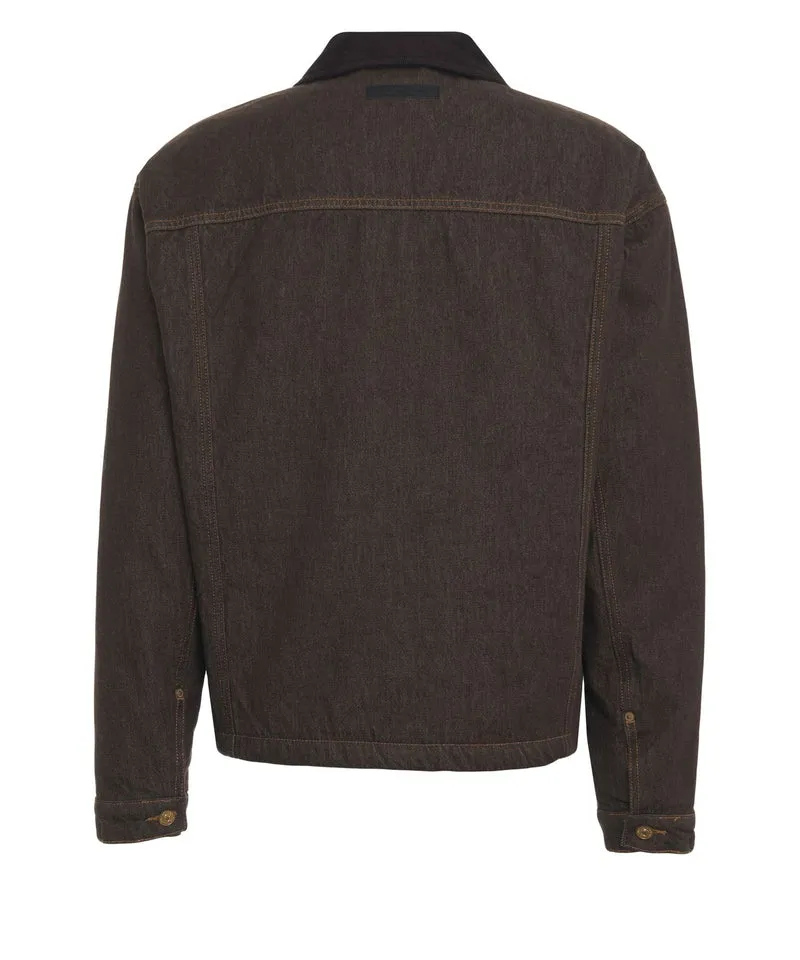 Giacca con tasche pettorali con patta