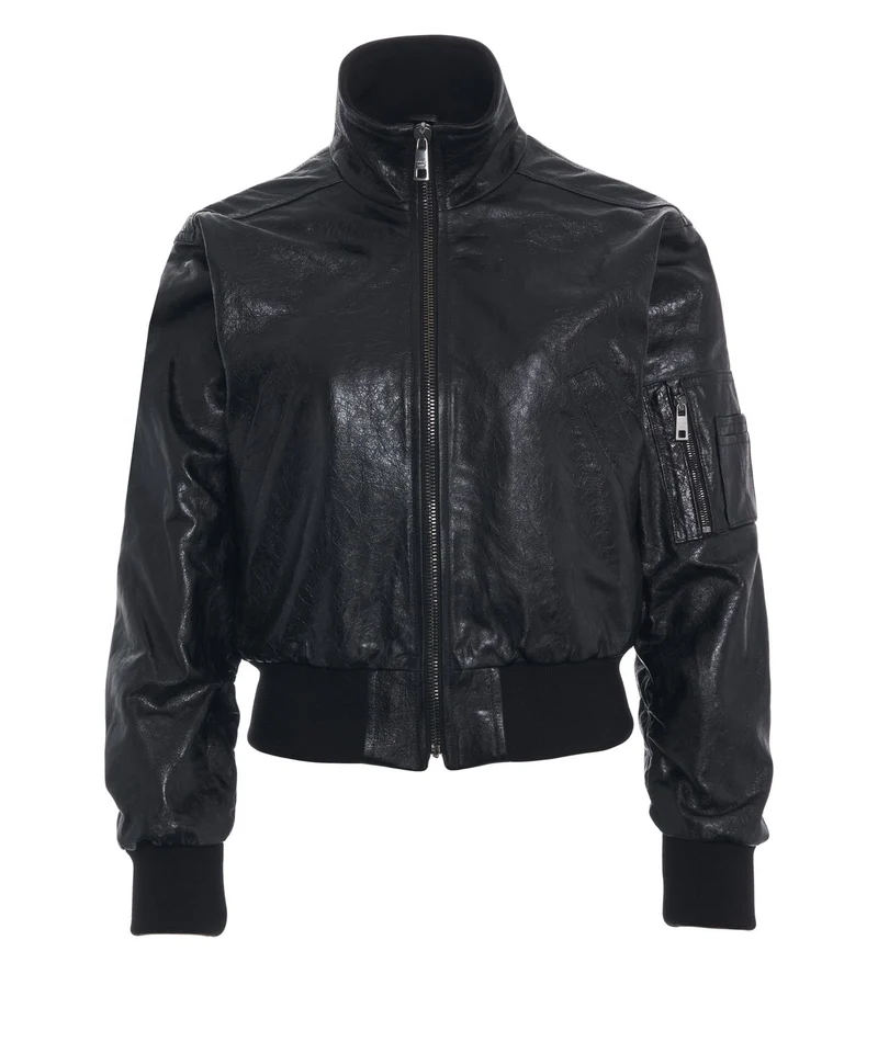 Bomber in pelle