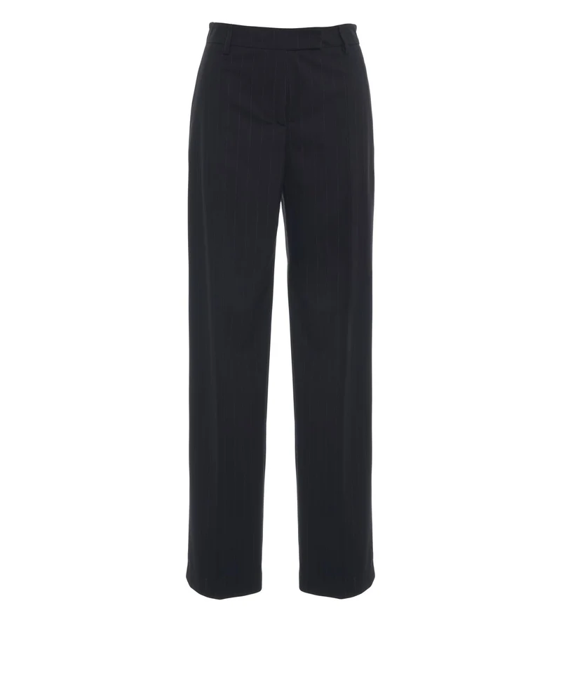 Pantaloni con gessatura