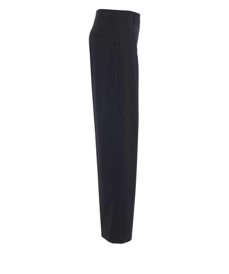 Pantaloni con gessatura