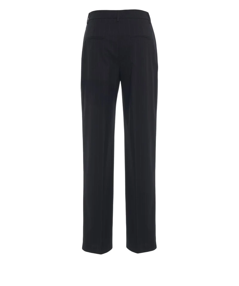 Pantaloni con gessatura