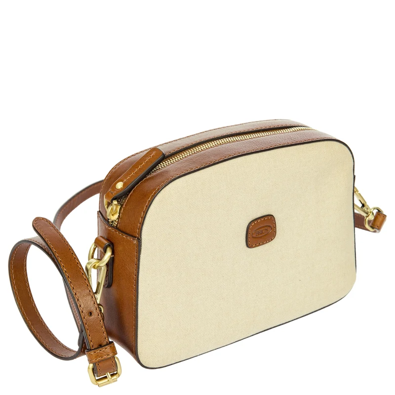 Brics Volterra Trama - Bolso bandolera 21 cm (cappuccino)