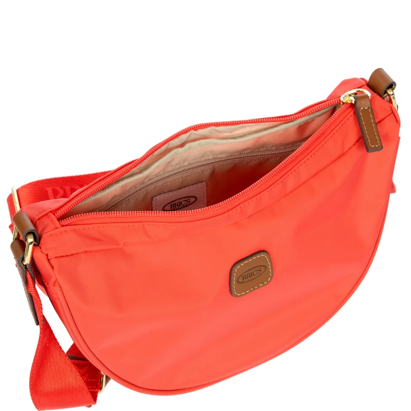 Brics X-Bag Halfmoon - Bolso bandolera 28 cm (poppy)