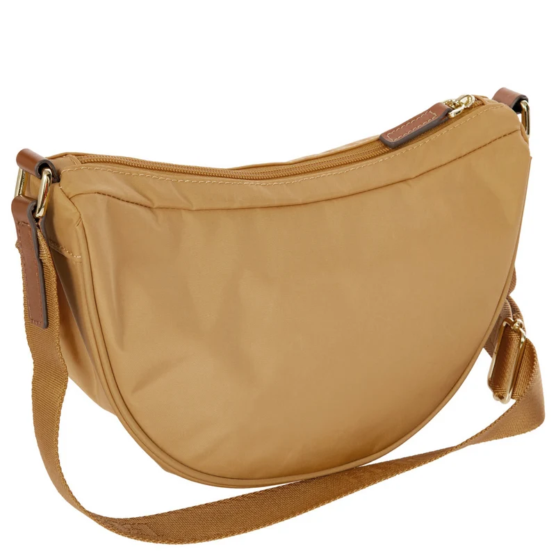 Brics X-Bag Halfmoon - Bolso bandolera 28 cm (honey)