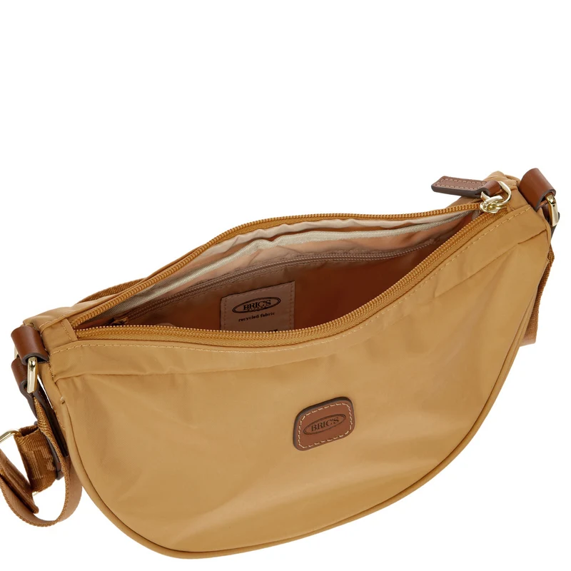 Brics X-Bag Halfmoon - Bolso bandolera 28 cm (honey)