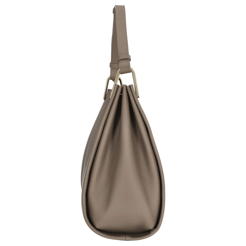 Coccinelle Wallace - Bolso de mano 36 cm (warm taupe/rosette)