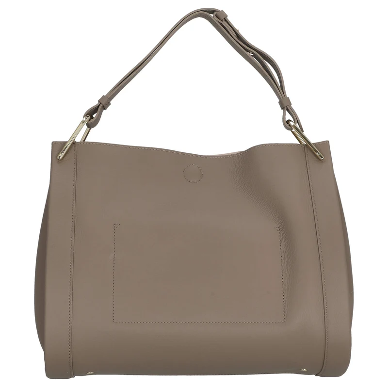 Coccinelle Wallace - Bolso de mano 36 cm (warm taupe/rosette)