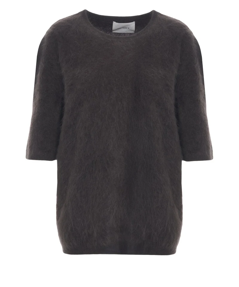 Maglione a maniche corte in cashmere 'Maren'