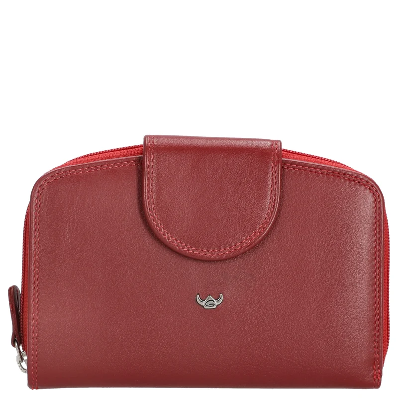 Golden Head Polo - Cartera 6cc 14 cm RFID (rot)