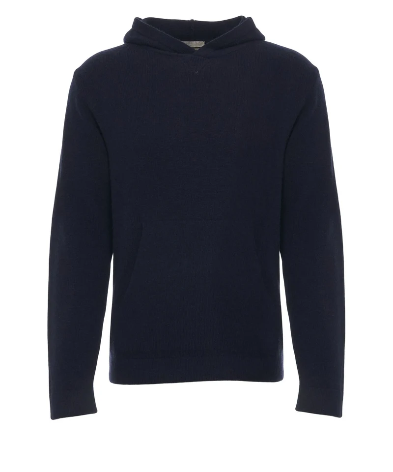 Maglione in cashmere con cappuccio
