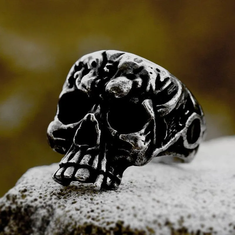 Punk-Schädelring für Herren