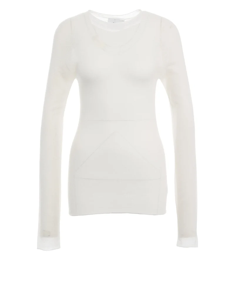 Maglia a maniche lunghe in cashmere